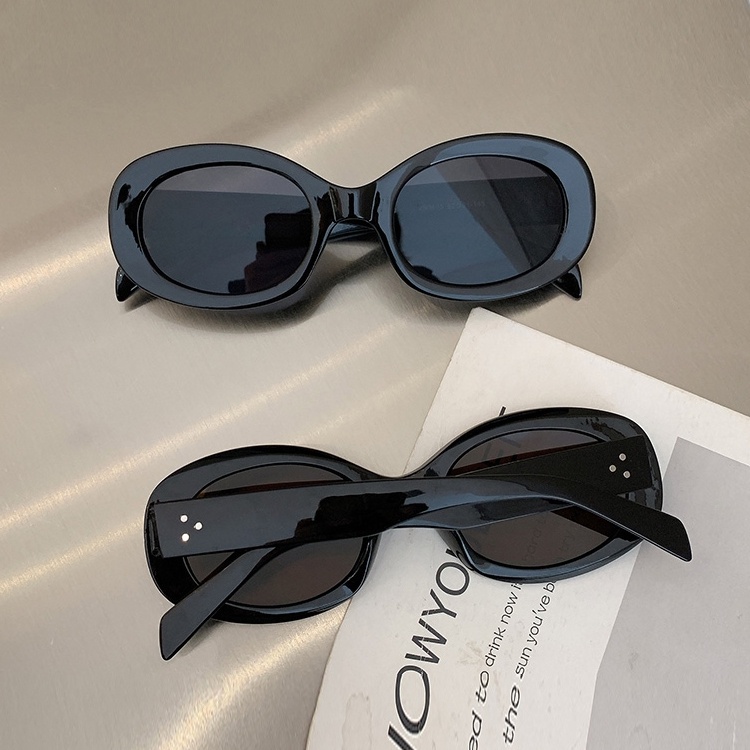 Kính Mát Gọng Oval Thời Trang Âu Mỹ