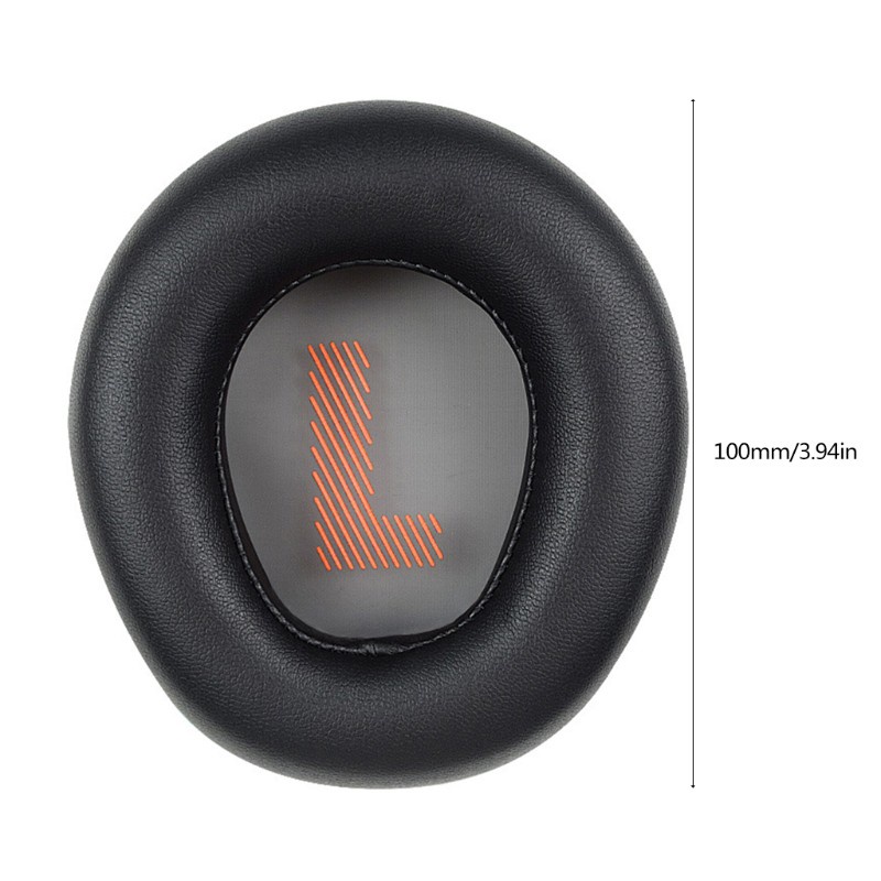 HSV 1Pair Replaced Soft Leather Earpads Sponge Foam Ear Cushion Cover for  -JBL QUANTUM Q100 Q600 Q800 Headphone Headset