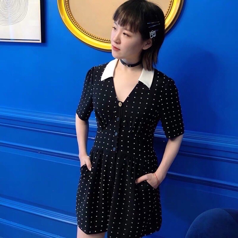 Jumsuit chấm bi Peacebird