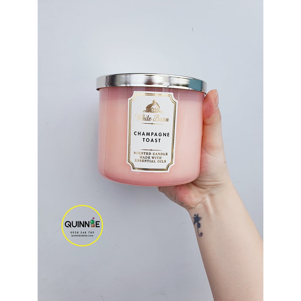 Nến thơm Bath and body works 3 bấc (3 wick candle) chính hãng