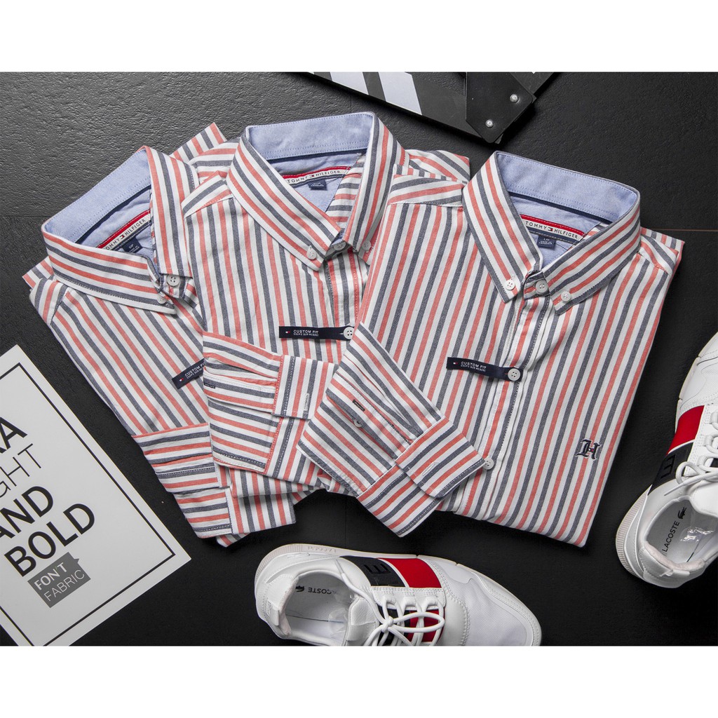 Áo Somi TD Tommy Oxford Shirt Cotton Siêu Xịn Hàng Chất Lượng Cao VNXK