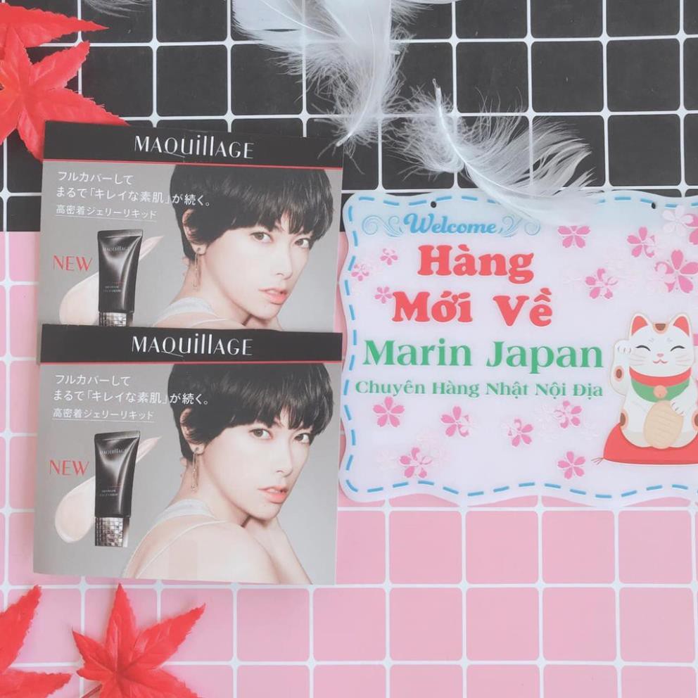Sét mini dùng thử kem nền và kem trang điểm chống nắng Maqillage Shiseido Cao cấp Nhật Bản