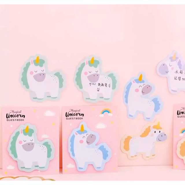Giấy note unicorn
