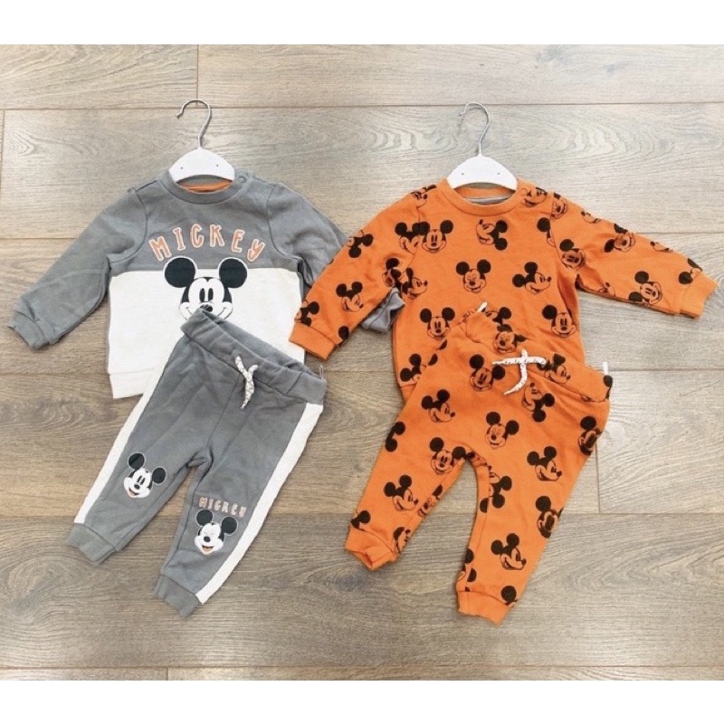 Bộ nỉ Micky CA dư xịn bé trai