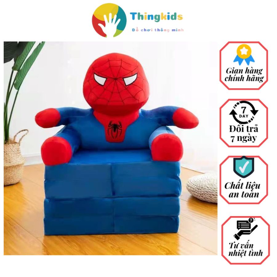 Ghế lười bông hình thú đáng yêu cho bé được chọn mầu- Thingkids