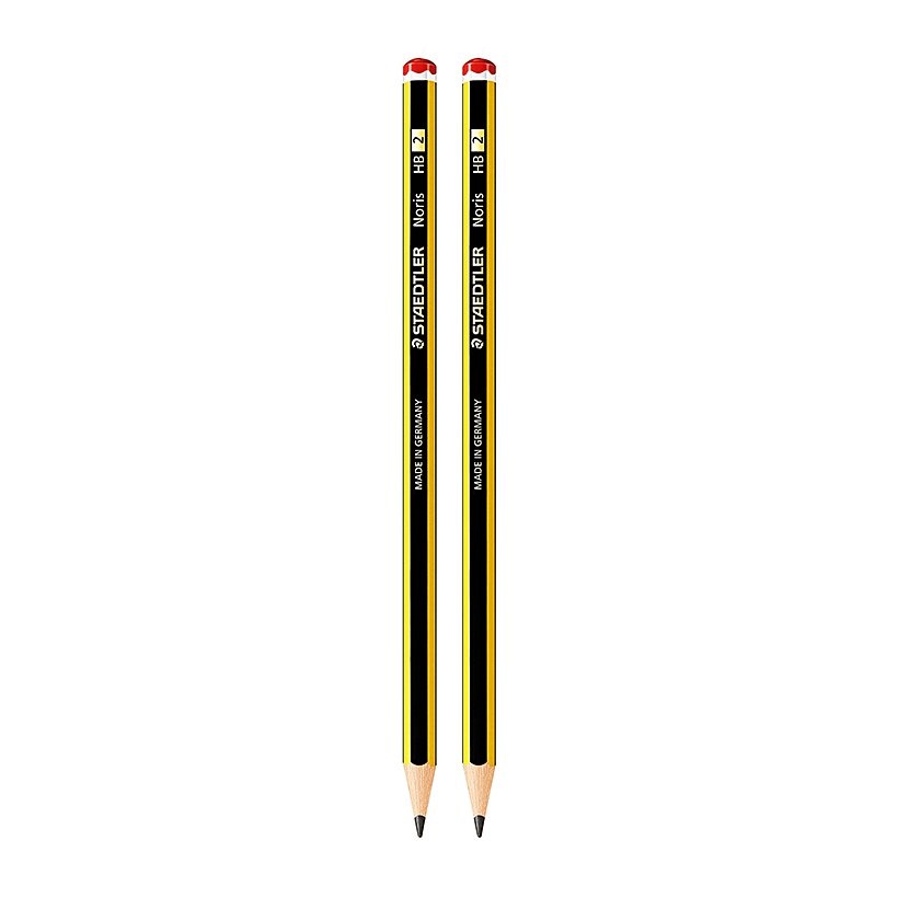 01 chiếc bút chì Đức sọc vàng đen STAEDTLER 120(HB)HÀNG CHUẨN CHẤT LƯỢNG