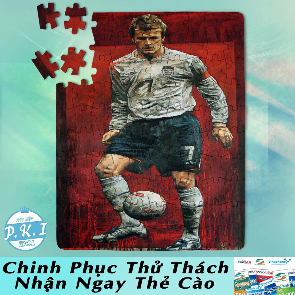 HÀNG XUẤT KHẨU - Tranh Ghép Hình David Beckham - QUÀ TẶNG SINH NHẬT CỰC CHẤT LƯỢNG
