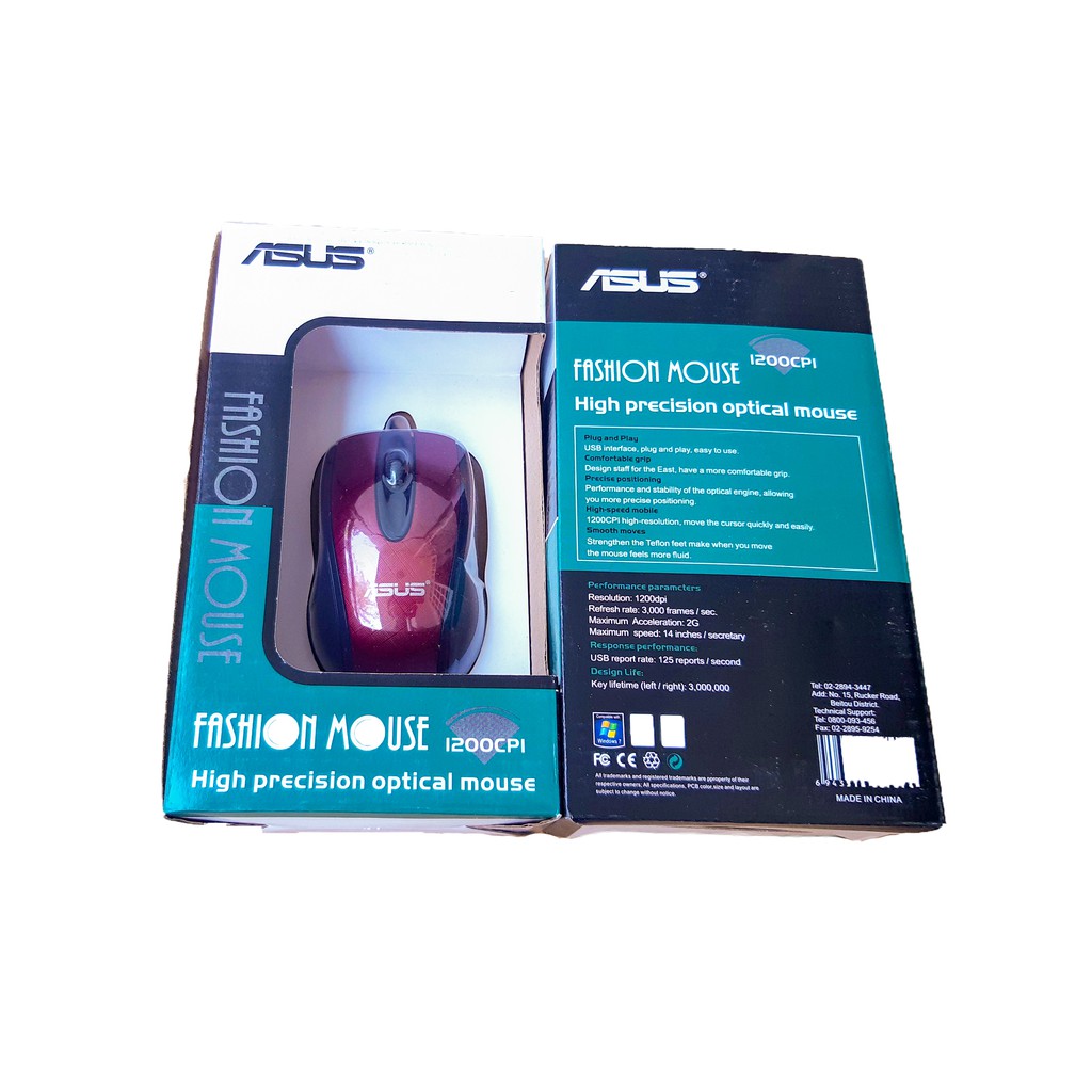 Chuột Cho PC - Laptop FASHOIN MOUSE ASUS (Màu Ngẫu Nhiễn)