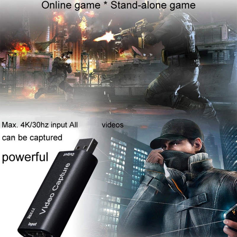 Hộp Ghi Hình Video USB 2.0 HDMI Cho PS4 Game DVD | BigBuy360 - bigbuy360.vn