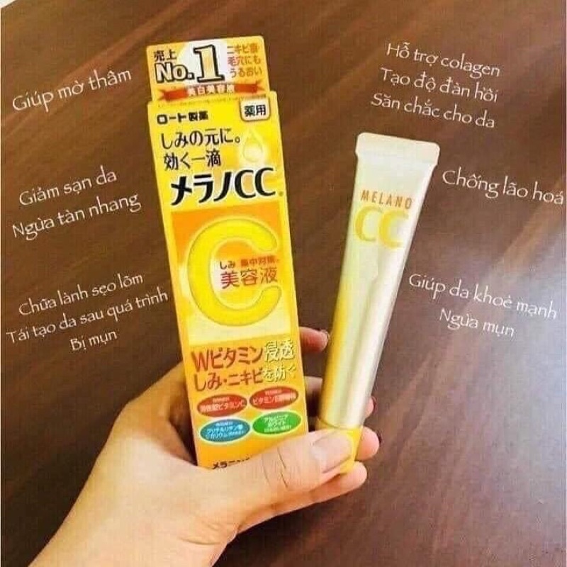 [Hàng _ Nhật]  Serum Melano CC Vitamin C, E ngừa mụn và dưỡng trắng | BigBuy360 - bigbuy360.vn