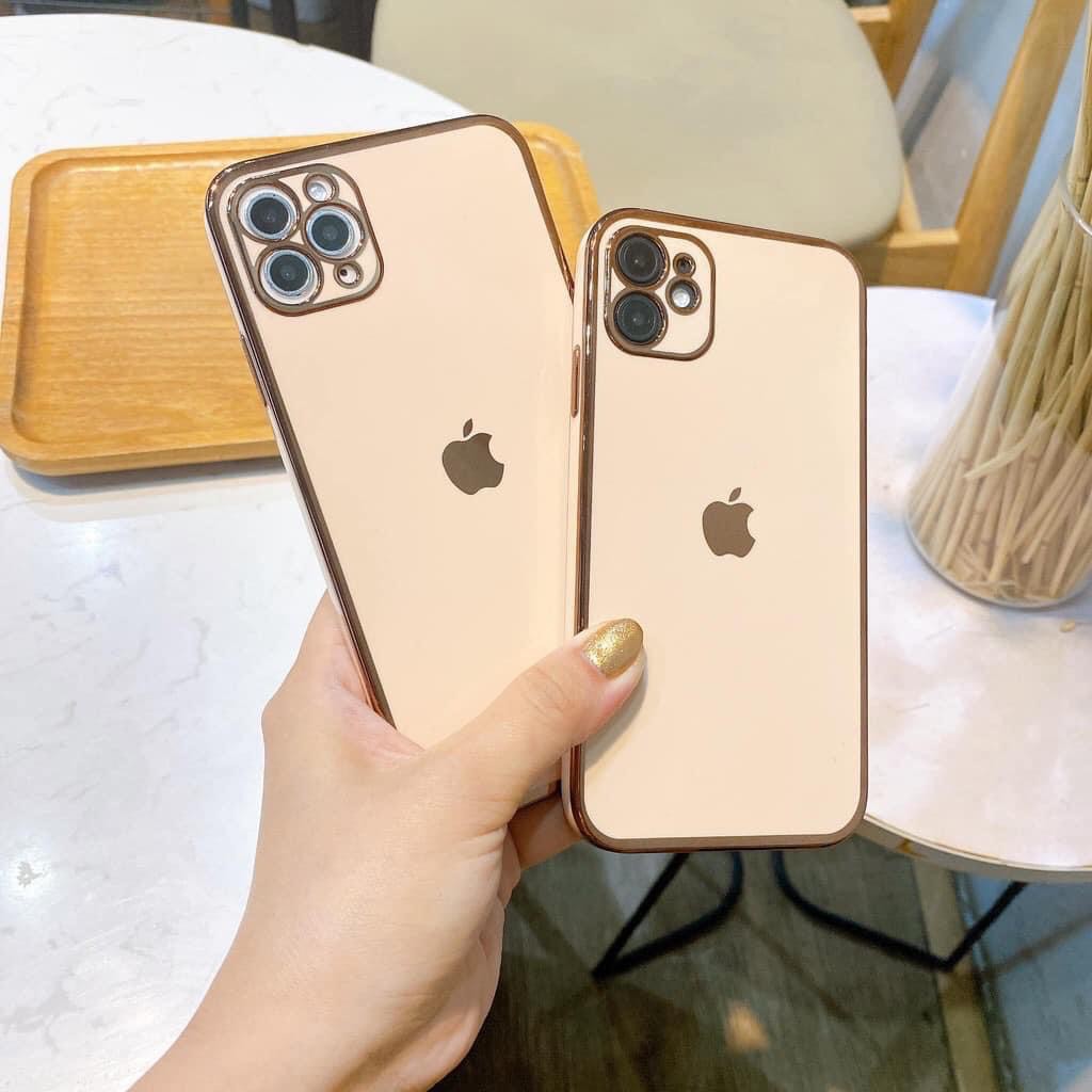 Ốp lưng iphone dẻo xi viền vuông độ iphone 12 cho 6plus/6s plus/7/7plus/8/8plus/x/xs/xs max/11/11 promax/12/12pro max | BigBuy360 - bigbuy360.vn