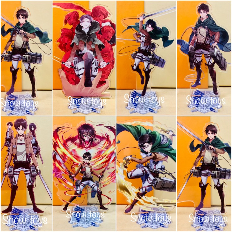 Figurine Acrylique Eren – Attack On Titan – Manga – Bon état