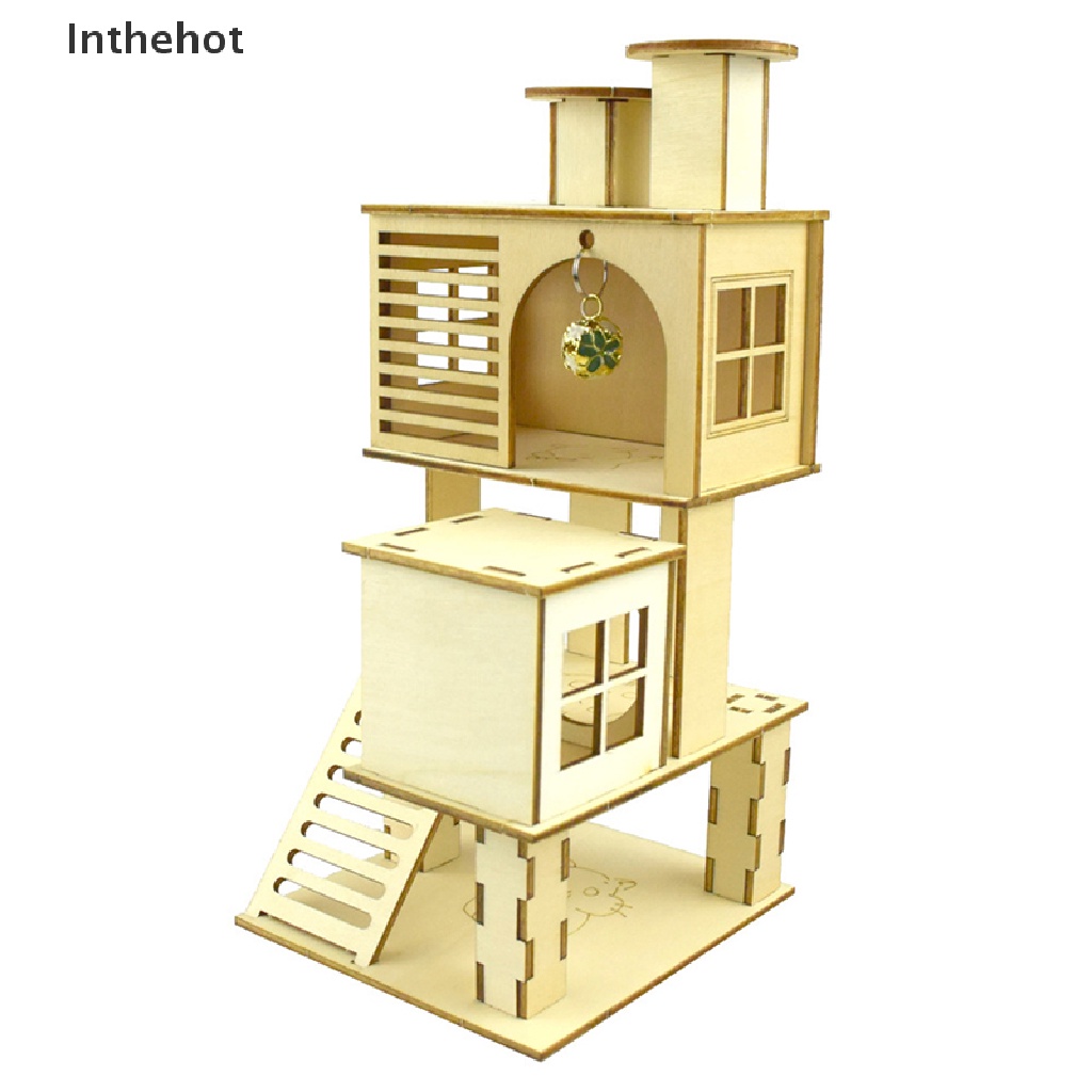 Bộ Đồ Chơi Bằng Gỗ Độc Đáo Cho Chuột hamster