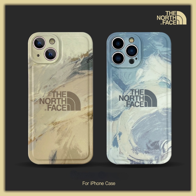 Ốp Điện Thoại Mềm In Logo North Face Màu Nước Cho iPhone 13 / 12 Pro MAX / 12 Pro / 13 Pro / X / XS / XR / XS MAX / 11 / 11 Pro MAX