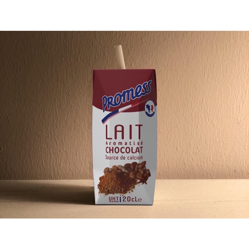 Lốc 6 Hộp 200ml Promess Hương Chuối - Socola