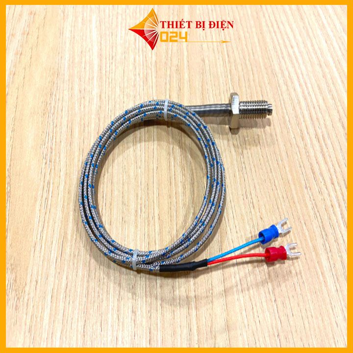 Đầu Dò Cảm Biến Nhiệt Độ K WRN-M8 20mm Dây Dài 0,5 Mét đến 5 mét tùy chọn