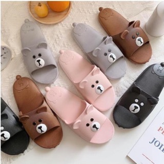 DÉP GẤU XINH 4 MÀU CHO NỮ