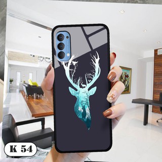 Ốp lưng kính 3D cho Oppo RENO 4