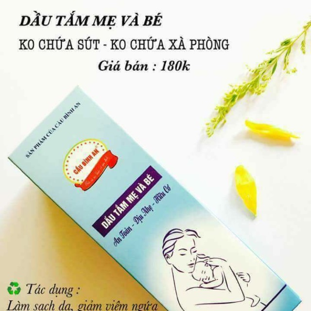 Dầu tắm Mẹ & Bé