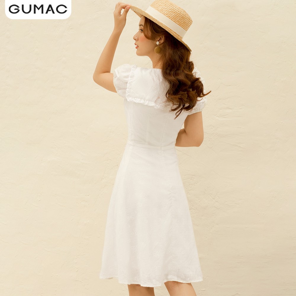 [Mã MABR07062 giảm 8% tối đa 50K đơn từ 249K] Đầm cổ thủy thủ DA1089 GUMAC | BigBuy360 - bigbuy360.vn