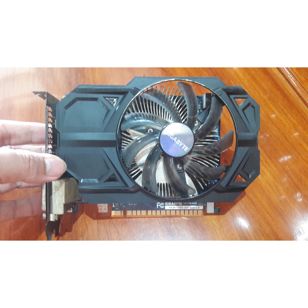 VGA Gigabyte GTX 750Ti 2GB GDDR5 1Fan
