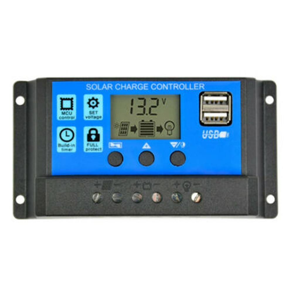 Flexible 12V 30W Dual USB Solar Panel+ 40A Solar Charger Controller | BigBuy360 - bigbuy360.vn