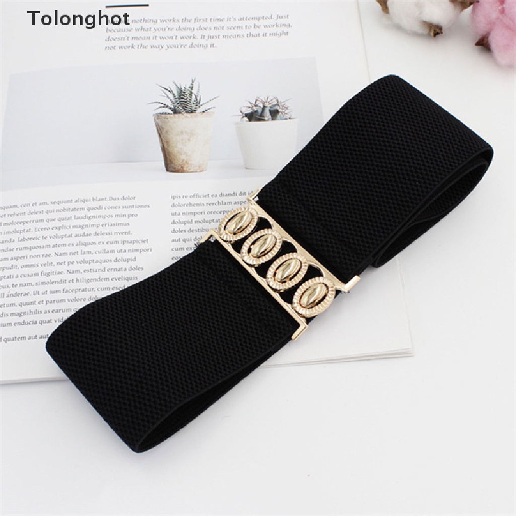 Thắt Lưng Bản Rộng Co Giãn Thời Trang Cho Nữ