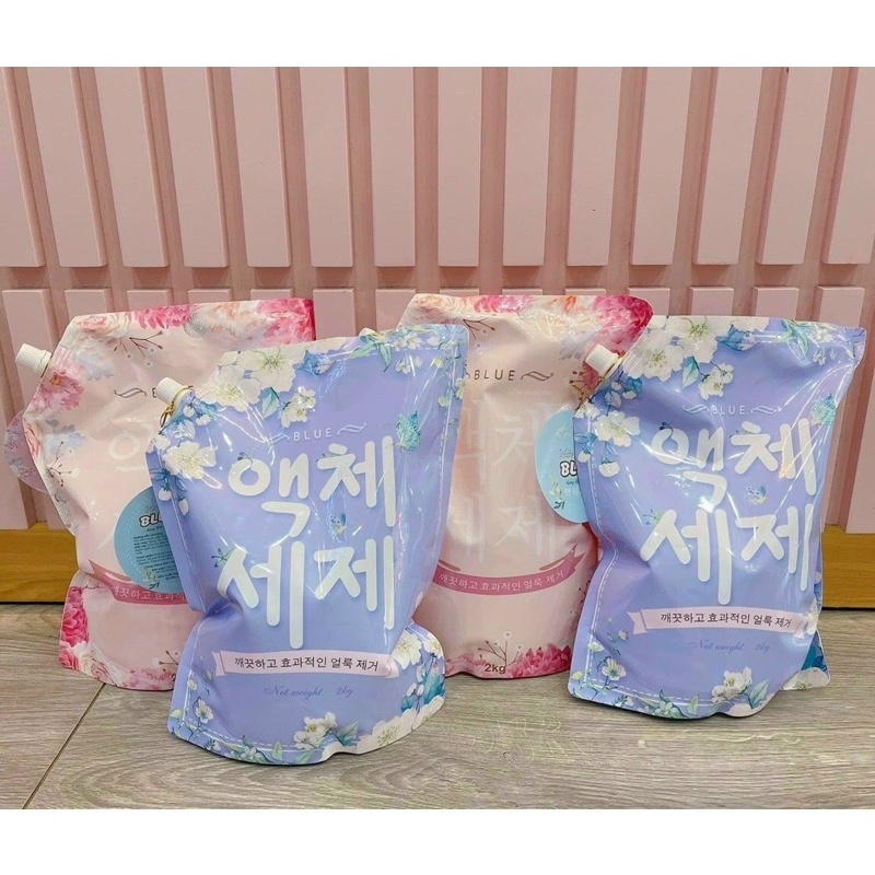 Nước giặt xả Blue 2in1 cực thơm - Lưu hương lâu