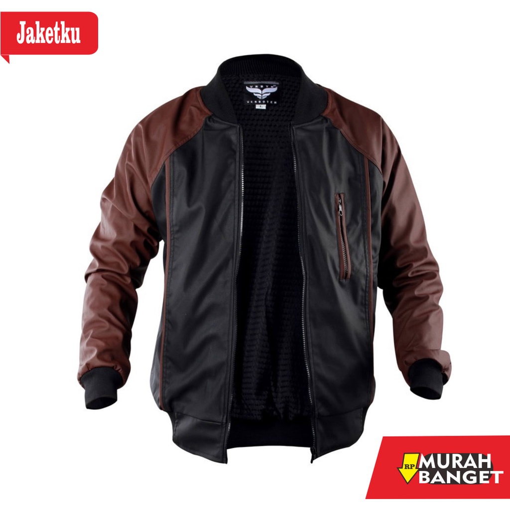 Áo Khoác Bomber Da Cao Cấp Chống Thấm Nước size L XL XXL Cho Nam