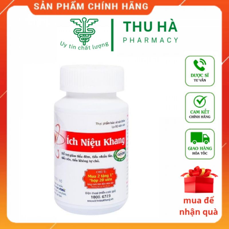 [ Có tem tích điểm] Ích Niệu Khang - tiểu nhiều , tiểu không tự chủ
