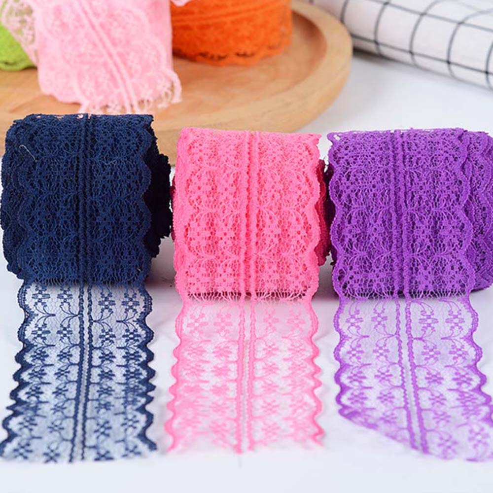 Dải Dây Ren Hoa Xinh Xắn Dùng Để Trang Trí Áo Quần