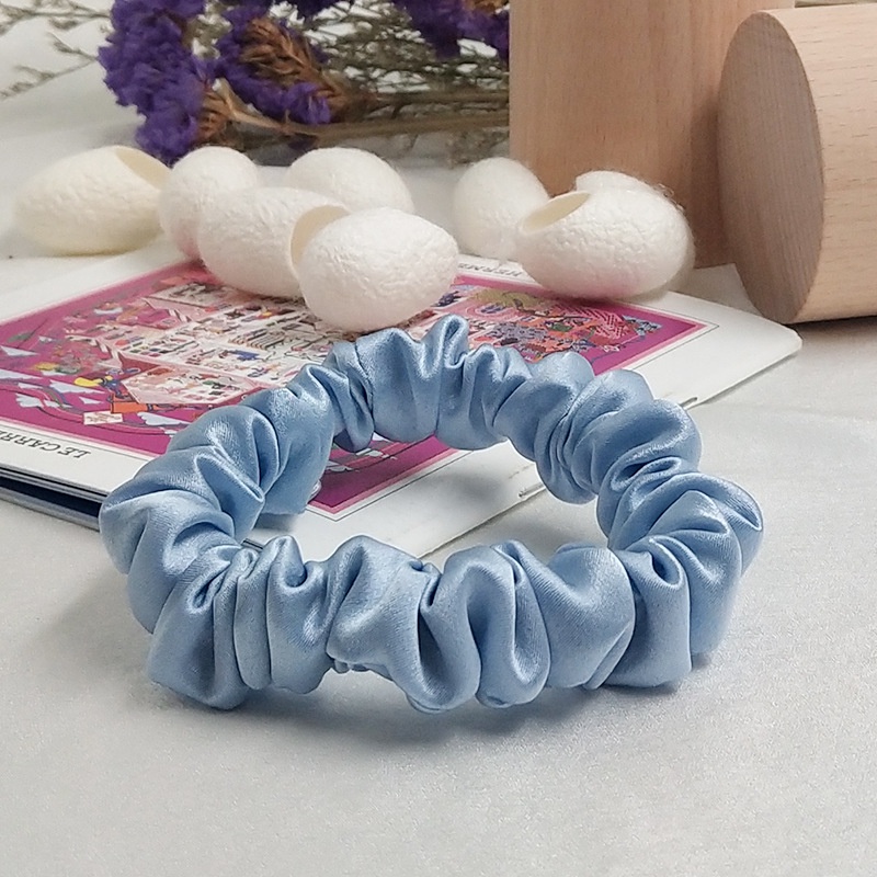 Set 10/20 Dây Buộc Tóc Co Giãn Nhiều Màu Sắc Phong Cách Hàn Quốc Cho Nữ