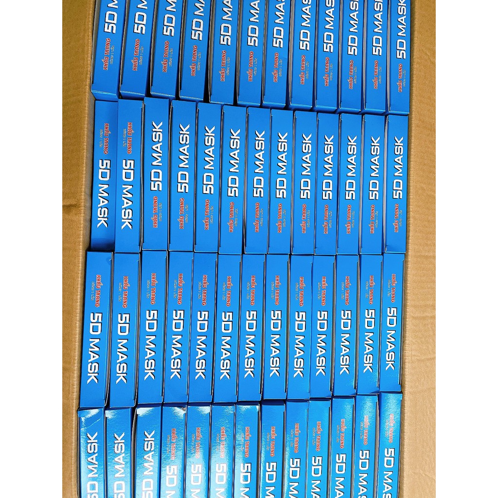 Khẩu trang 5D Famapro thuộc công ty Nam Anh hộp 10 chiếc dày 3 lớp vải không dệt | BigBuy360 - bigbuy360.vn