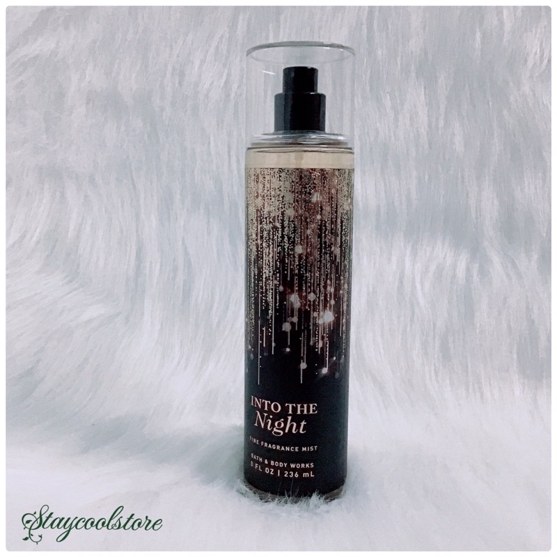 INTO THE NIGHT- Bộ chăm sóc toàn thân Xịt thơm Sữa tắm Dưỡng thể Kem tay Bath & Body Works ko