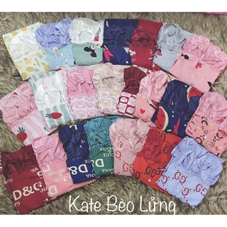 ( Freesize Kate ) Đồ Bộ Bèo Cánh Tiên Kate Lửng (P1)