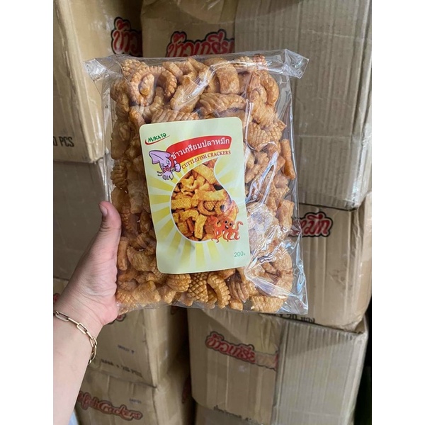 🦑🐙 SNACK MỰC THÁI LAN MIKATO( 200GR )