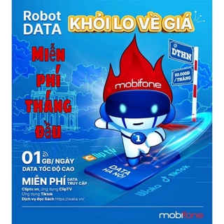Sim 4g mobifone Dthn  (tặng kèm que lấy sim)