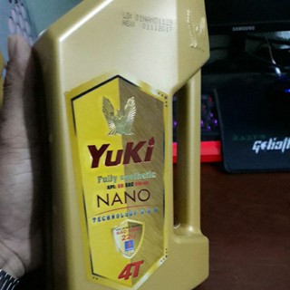 nhớt yuki nano 100% tổng hợp (chính hãng )