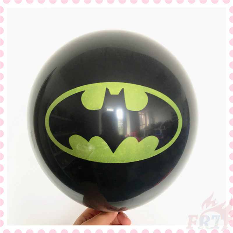 ♦ Party Decoration - Balloons ♦ 1Pc 12inch DC Superhero Batman Latex Balloons Party Needs Decor Happy Birthday Party Supplies Baby Shower Decoration