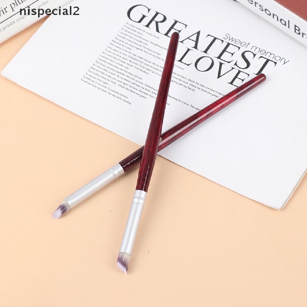 [nispecial2] 1PC New nail halo dye pen gradient pen mahogany rod oblique mouth gradient pen [new]