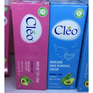 kem tẩy lông cleo