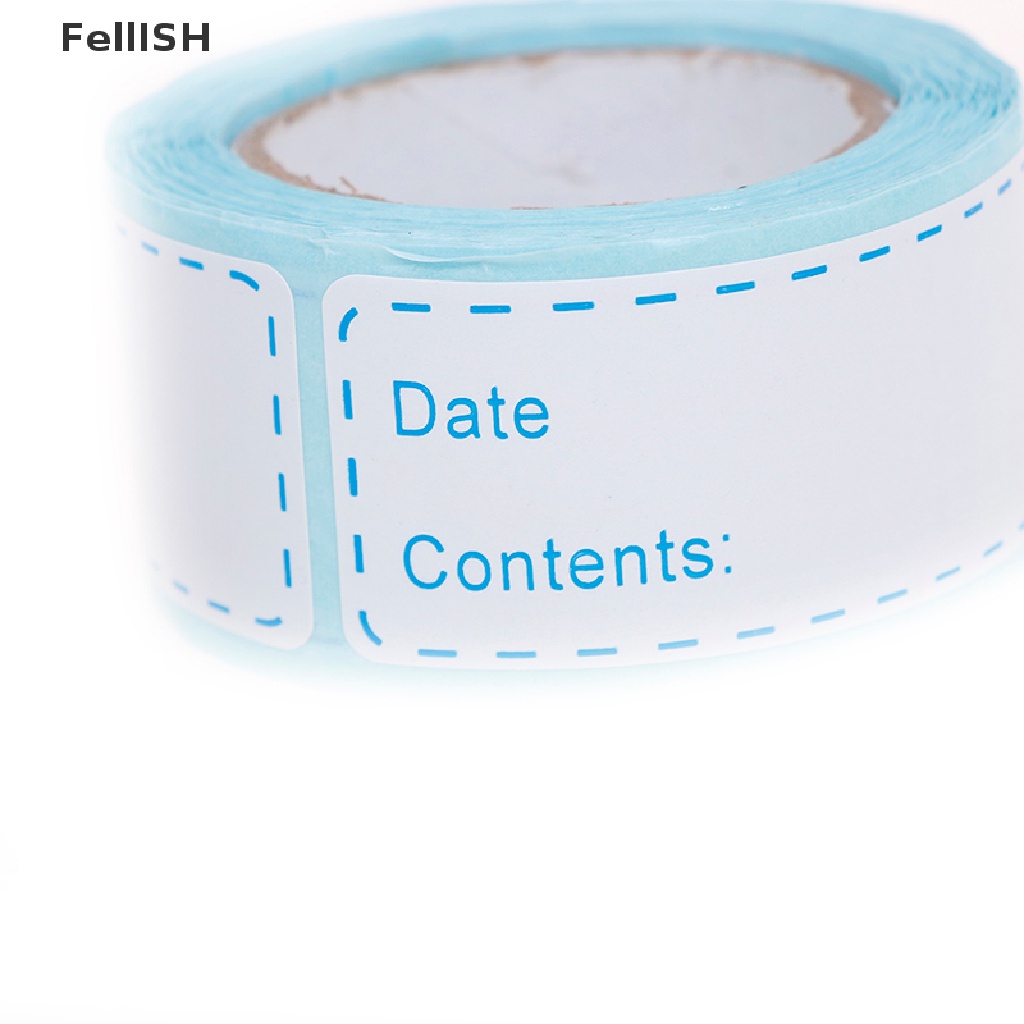 [Felli] Refrigerator Freezer Food Storage Date Label Content Stickers for Bottle Jar 439br