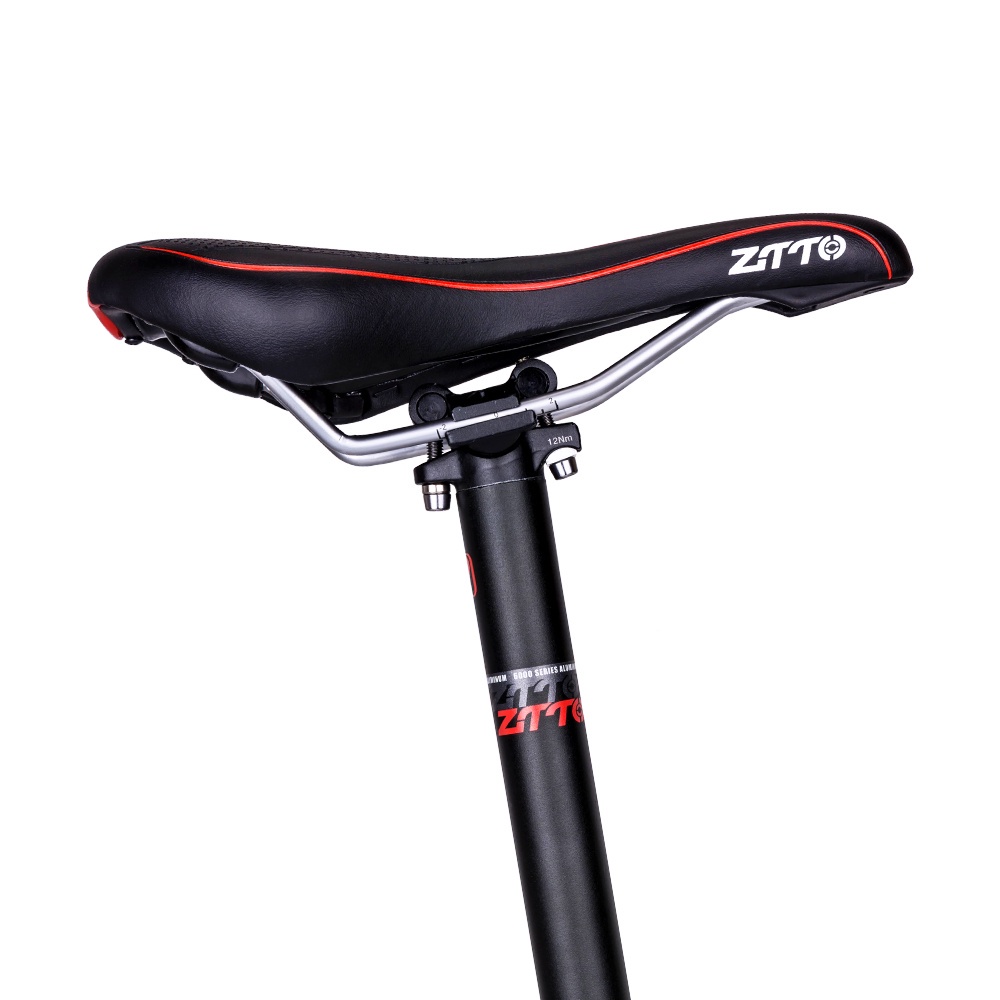 Thanh gắn yên xe đạp leo núi ZTTO bằng hợp kim nhôm siêu nhẹ kích thước 27.2/ 30.9/ 31.6 x 350mm chuyên dụng