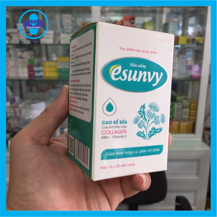 Viên uống Esunvy - Giảm mụn trứng cá giảm vết thâm | BigBuy360 - bigbuy360.vn