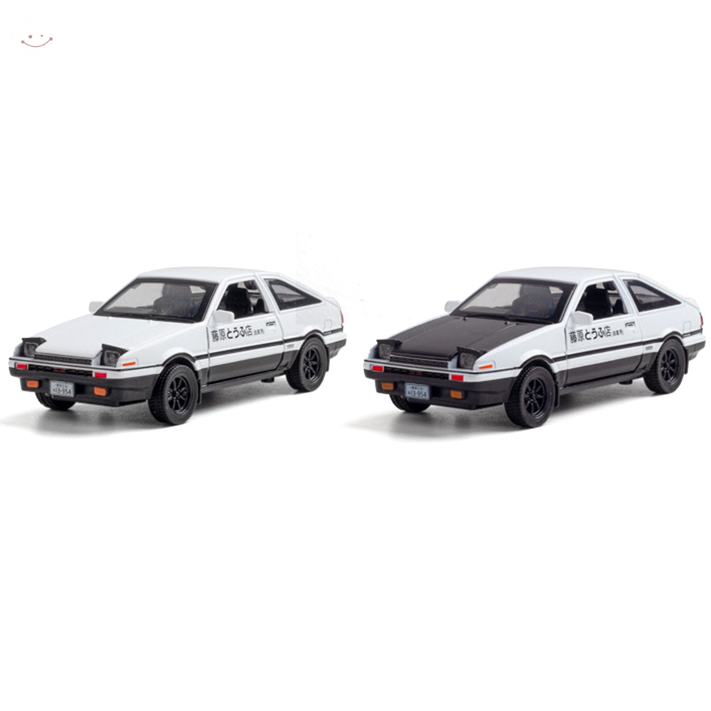Mô Hình Xe Hơi Thể Thao Toyota AE86 Bằng Hợp Kim Có Đèn Và Nhạc Mở Cửa Độc Đáo
