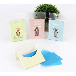 Giấy thấm dầu gói 50 miếng