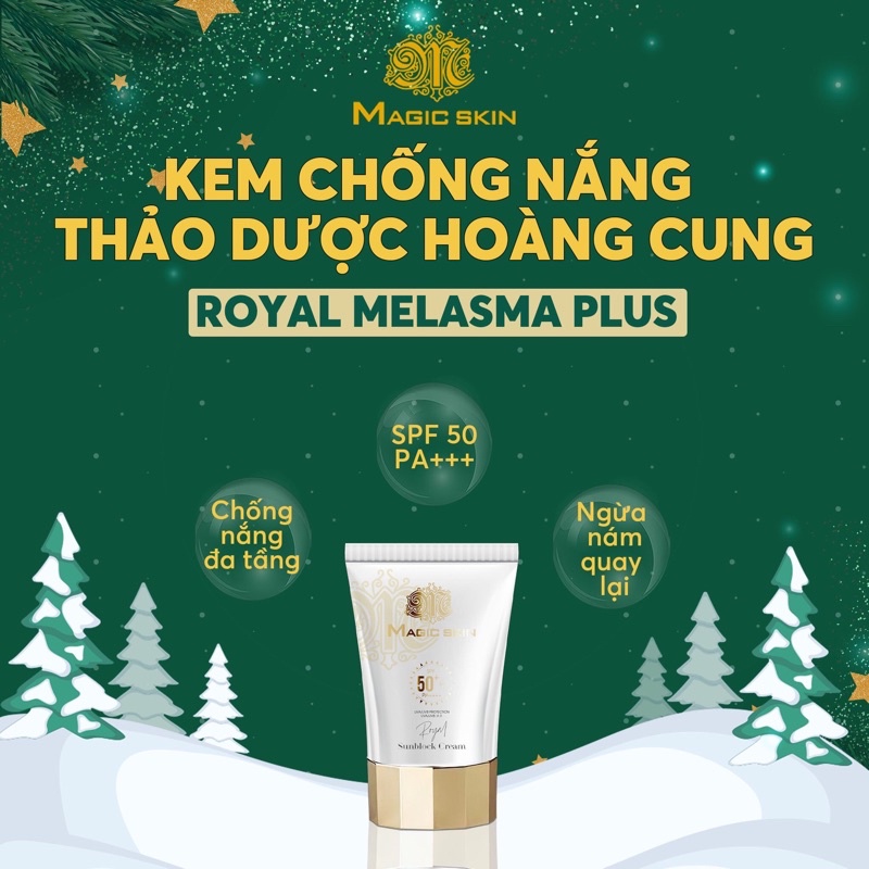 KEM CHỐNG NẮNG THẢO DƯỢC MAGIC SKIN