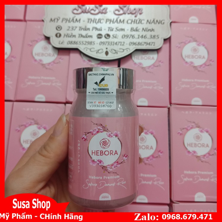 VIÊN UỐNG TỎA HƯƠNG CƠ THỂ HEBORA NHẬT BẢN