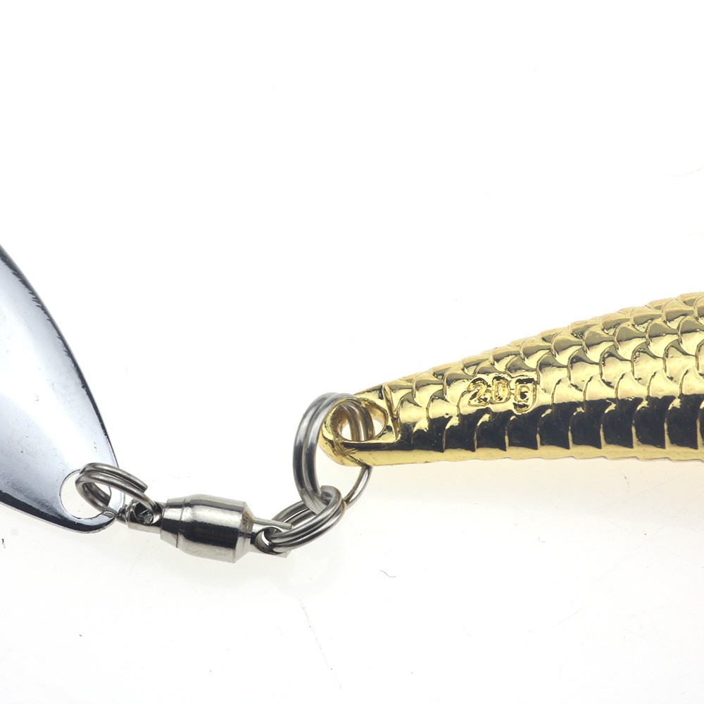 Mồi câu cá giả bằng kim loại 15g 20g