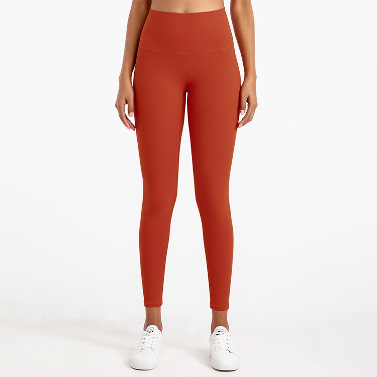 Quần legging thể thao Hoppe Fumeng màu trơn thời trang cho nữ